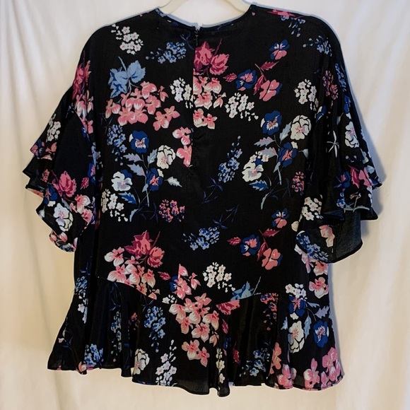 ByTimo oversized floral blouse XS - Picture 3 of 12